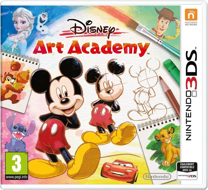 Disney Art Academy - Nintendo 3DS - Entertainment