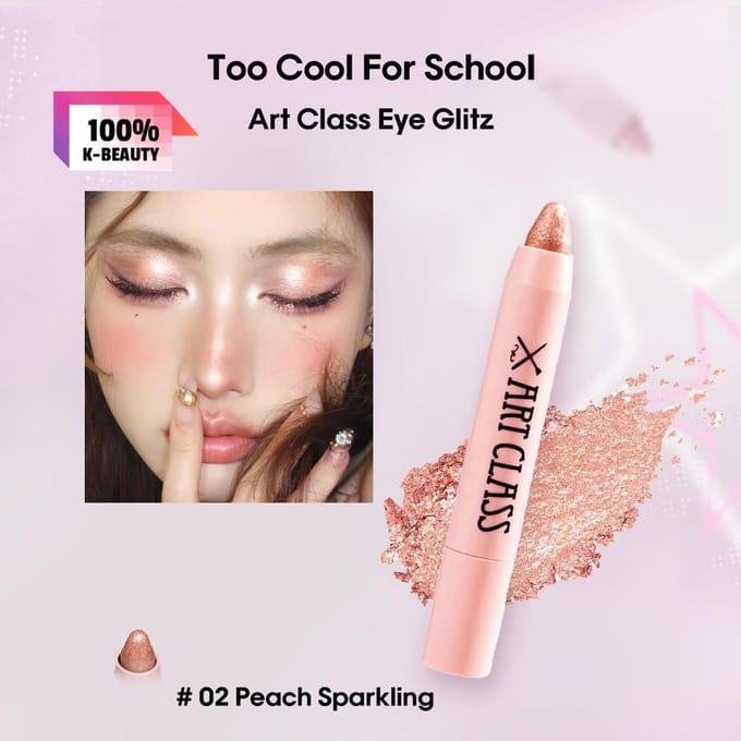 Too Cool For School Art Class Eye Glitz 1g/0.03oz(5 options de couleur) beige