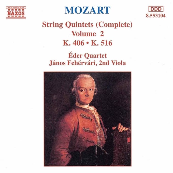 Eder Quartet - Mozart: String Quintets 2 (CD)