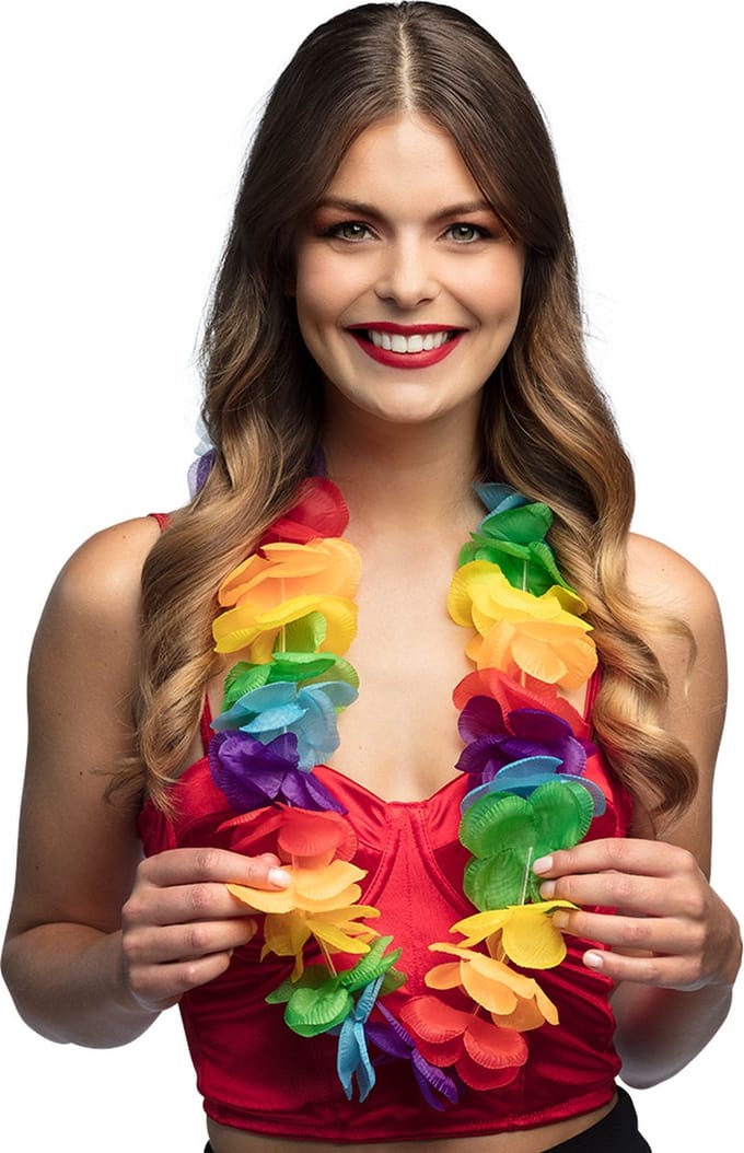 Boland - Hawaïkrans Pride Multi - Volwassenen - Unisex - - Pride