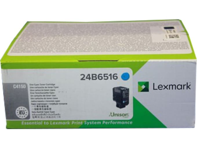 Lexmark 24B6516 toner cartridge cyaan (origineel)