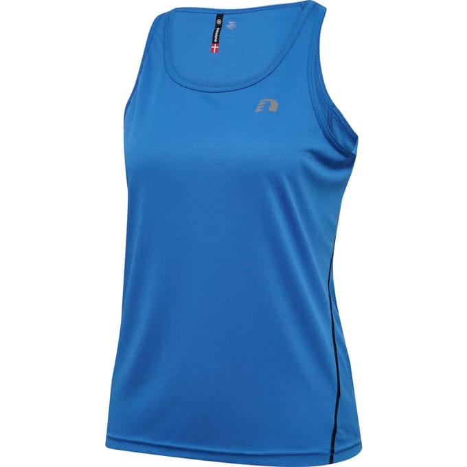 NEWLINE-Sporttop performance-WOMAN-Base Coolskin Singlet-Blue-Maat-S