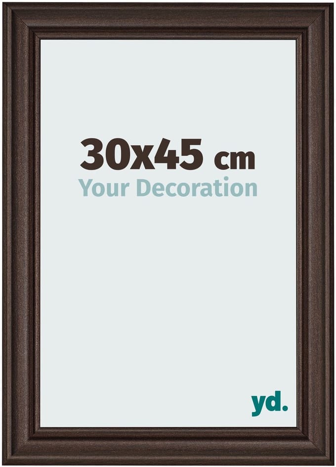Your Decoration - Fotolijst 30x45 cm - MDF - Eiken Donker - Lazio