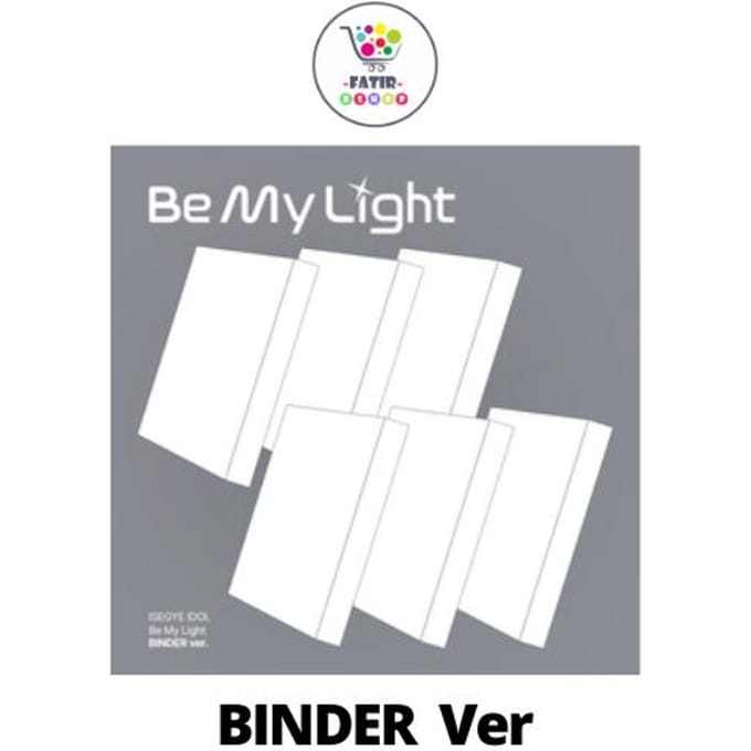 Binder Ver ISEGYE IDOL Be My Light No POB VIICHAN white