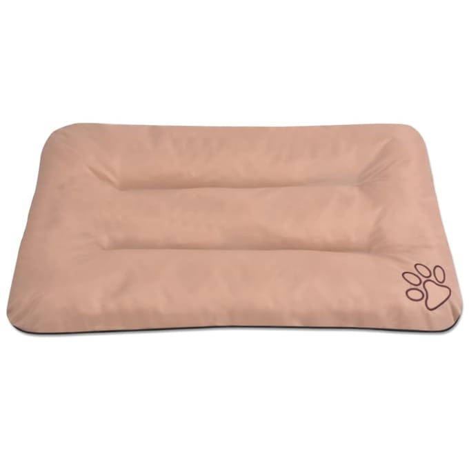 vidaXL - Hondenmatras - maat - XXL - beige