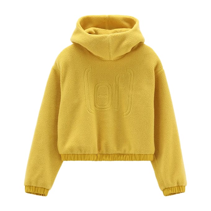 Dames fleece met capuchon CMP