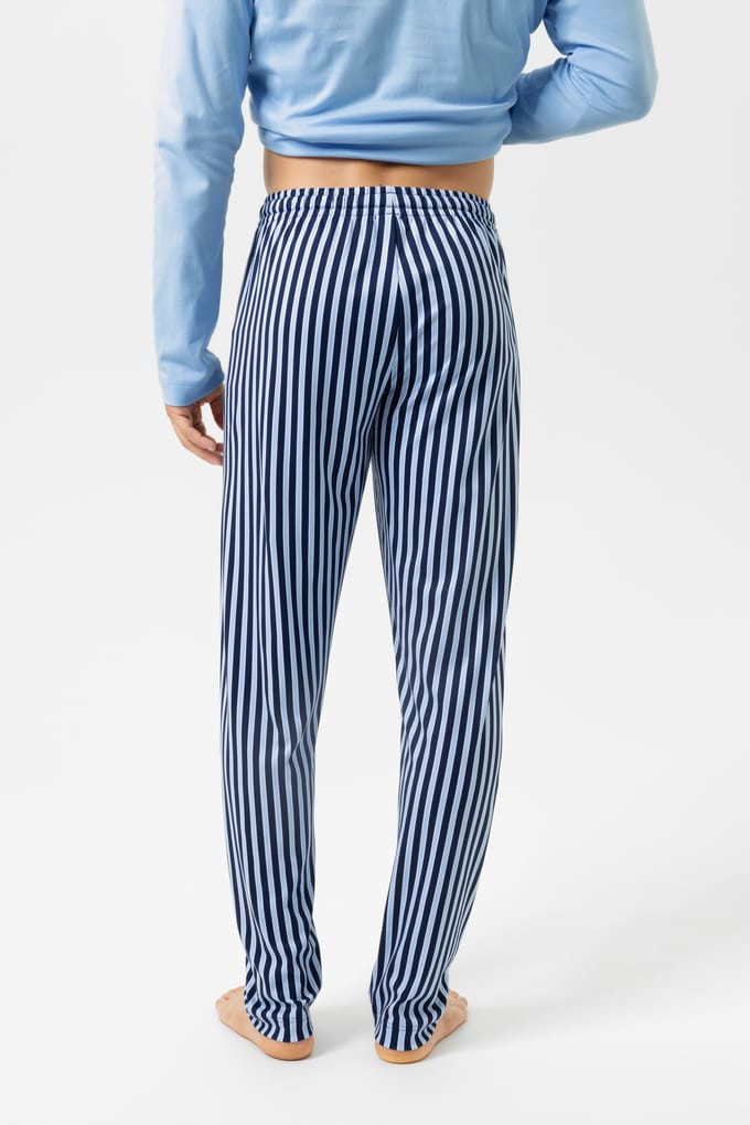 mey Herren Lange Broek Serie Graphic Stripes