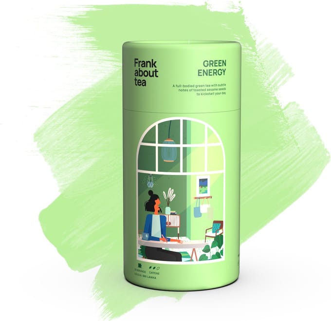 Green Energy - Groene thee - Losse thee 100 gram