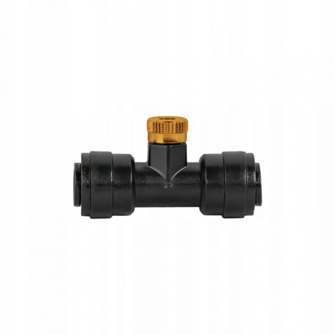 Bradas Black Line T-sproeikop Messing - Precisiebewatering