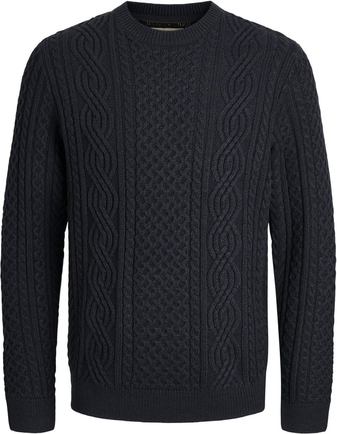 JACK&JONES - JPRBLUSEAN KNIT CABLE CREW NECK SN - Heren - Gebreide truien