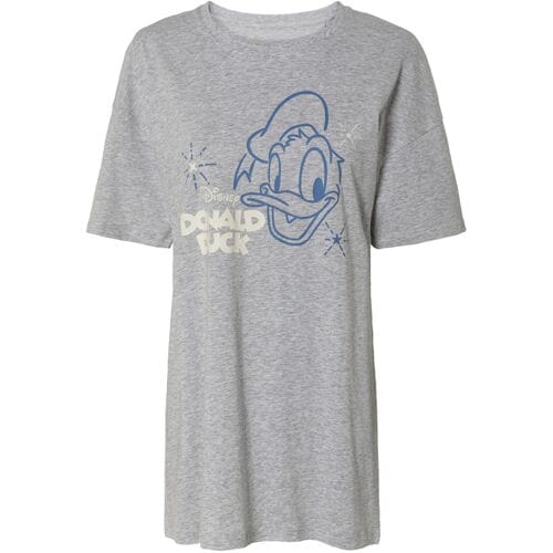 Lidl Dames bigshirt (Grijs, S (36/38))