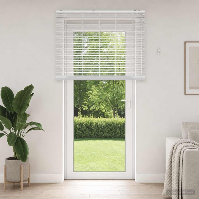 vidaXL - Venetiaanse - jaloezie - Wit - 135 - x - 250 - cm - 35 - mm