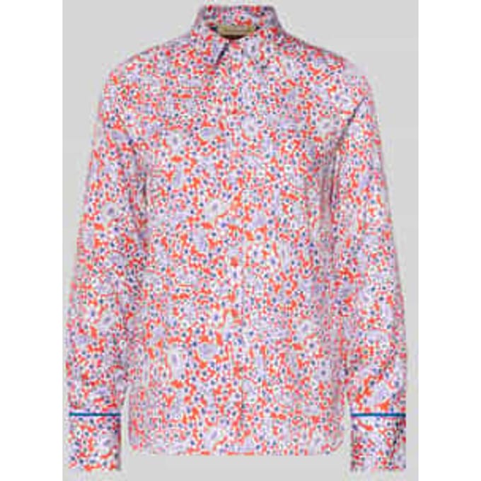 Overhemdblouse met knoopsluiting