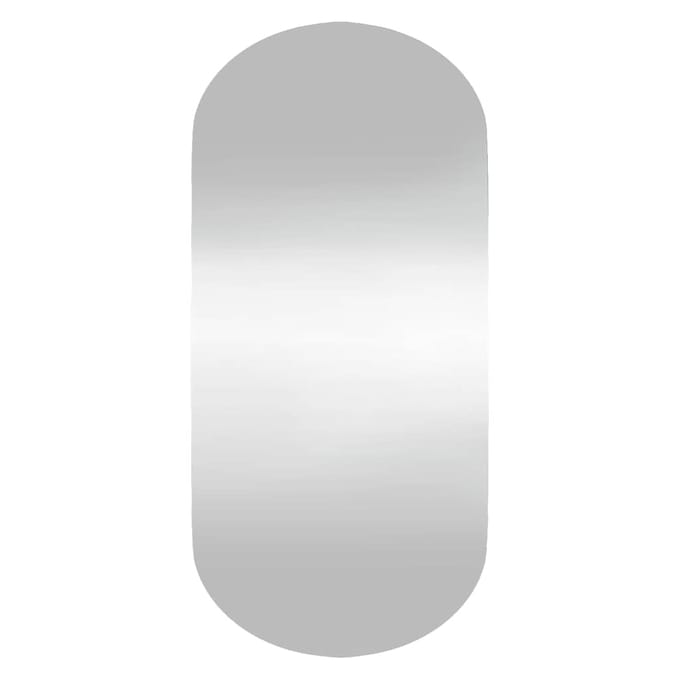 vidaXL - Wandspiegel - 45x100 - cm - ovaal - glas