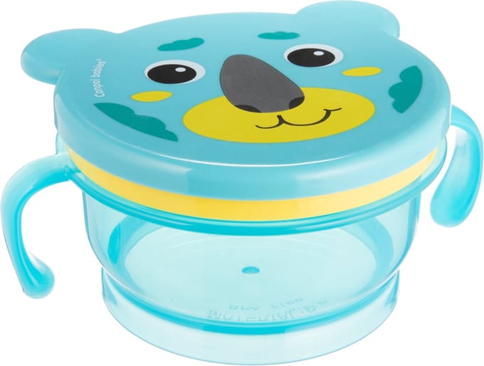 Canpol Babies Hello Little Dropbox voor snacks 200ml - korting Blauw