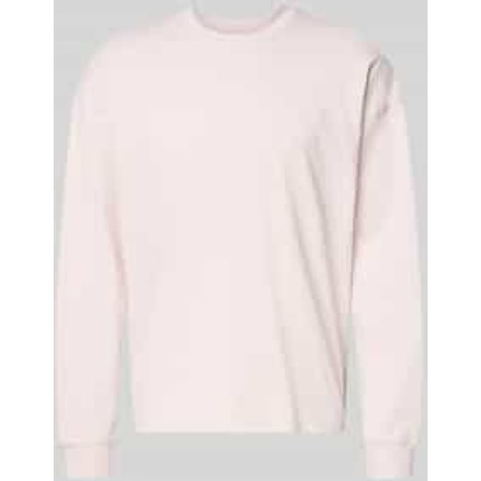 Oversized sweatshirt met gestikt logo model 'Rusk'