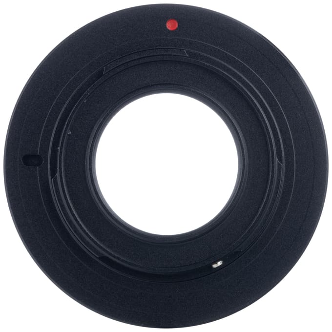 Rosfix Adapter C-Mount naar Micro 4/3 - Geanodiseerd Aluminium - Geschikt voor Olympus PEN