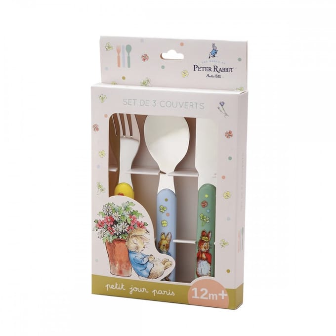 Peter Rabbit Kinderbestek 3 dlg