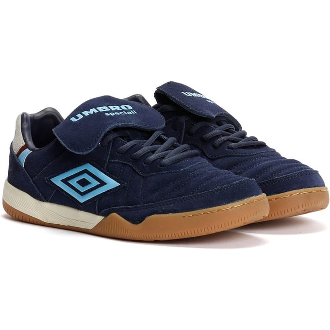 Umbro Speciali TR Suède Blauwe Sneakers