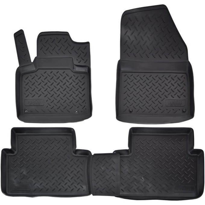 Tapis de sol - Citroen - C5 X7 - Caoutchouc TPE - Antidérapant - 2008-2017