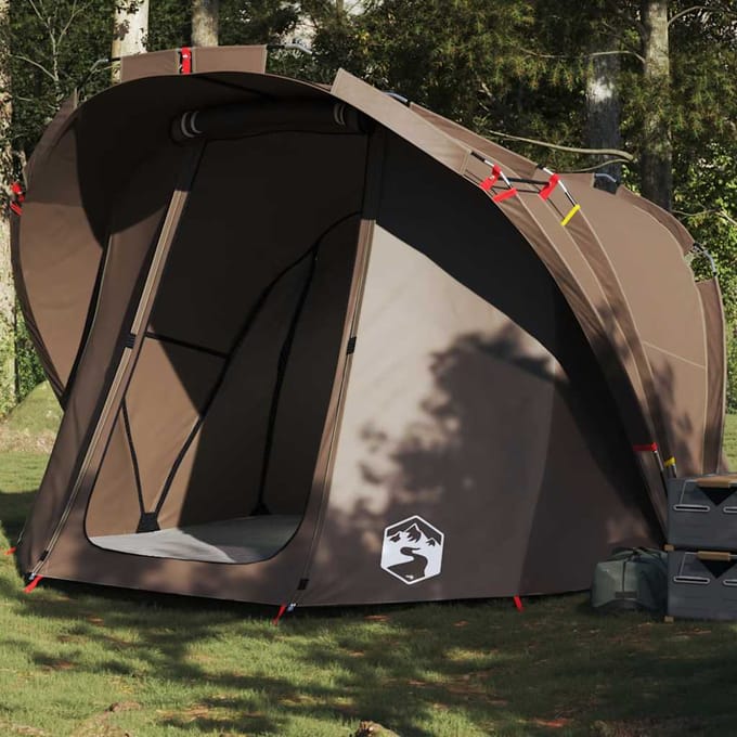 vidaXL - Vistent - 4-persoons - waterdicht - bruin