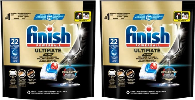 Finish Ultimate+ Regular - 44 Capsules - Voordeelverpakking