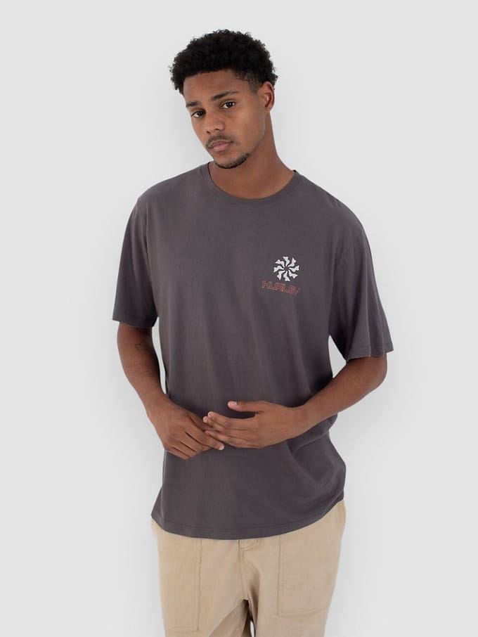 Hurley Whirlpool T-Shirt grijs