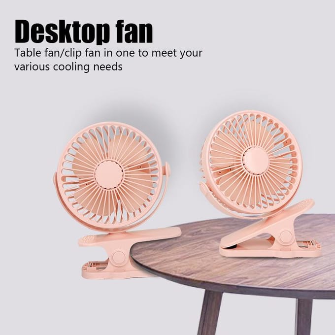 Draagbare Mini Hand Clip Ventilator USB Opladen Stille Desktop Elektrische Ventilator Hoge Kwaliteit Studentenhuis Kleine Koelventilatoren