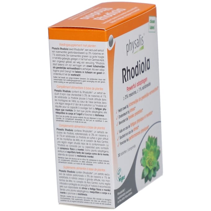 Physalis Rhodiola bio 30 Tabletten