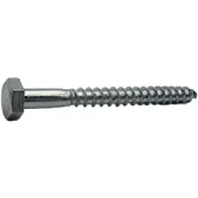 Sencys Houtdraadbout M6x60mm Per 5 Gegalvaniseerd