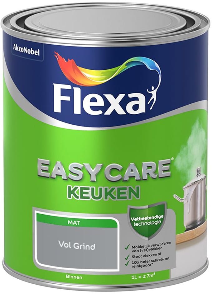 Flexa - Easycare Keuken - Vol Grind - Mengverf - 1 L