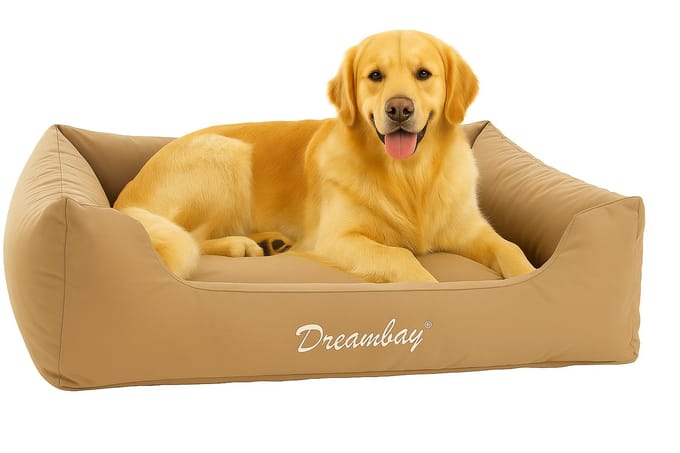 Flamingo Hondenmand Dreambay   - Sand -  120 cm