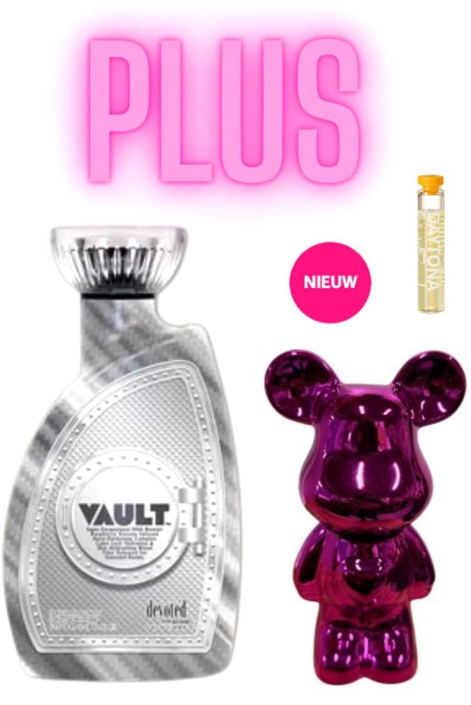 Devoted Creations Vault 400 ml PLUS Beer Fuchsia 18 cm PLUS Daytona Olie 2ml