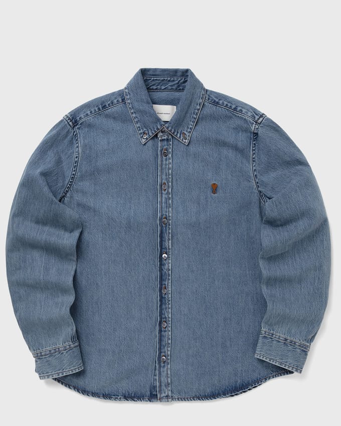 CONTRASTED AMI DE COEUR SHIRT