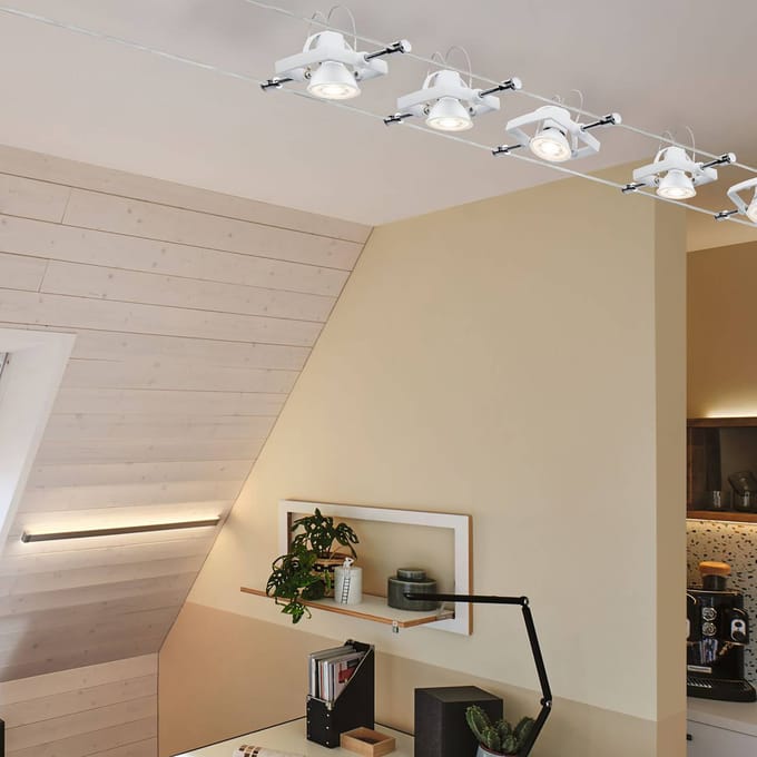Paulmann 28913 LED-lamp Energielabel G (A - G) GU5.3 Reflector 6 W Warmwit (Ø x h) 50 mm x 48 mm 3 stuk(s)