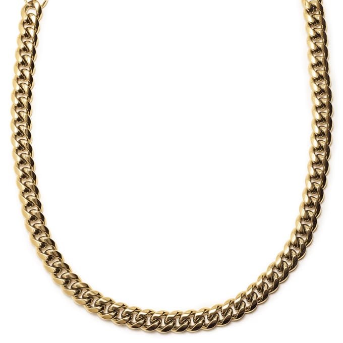 14 mm Goudkleurige Stalen Ketting