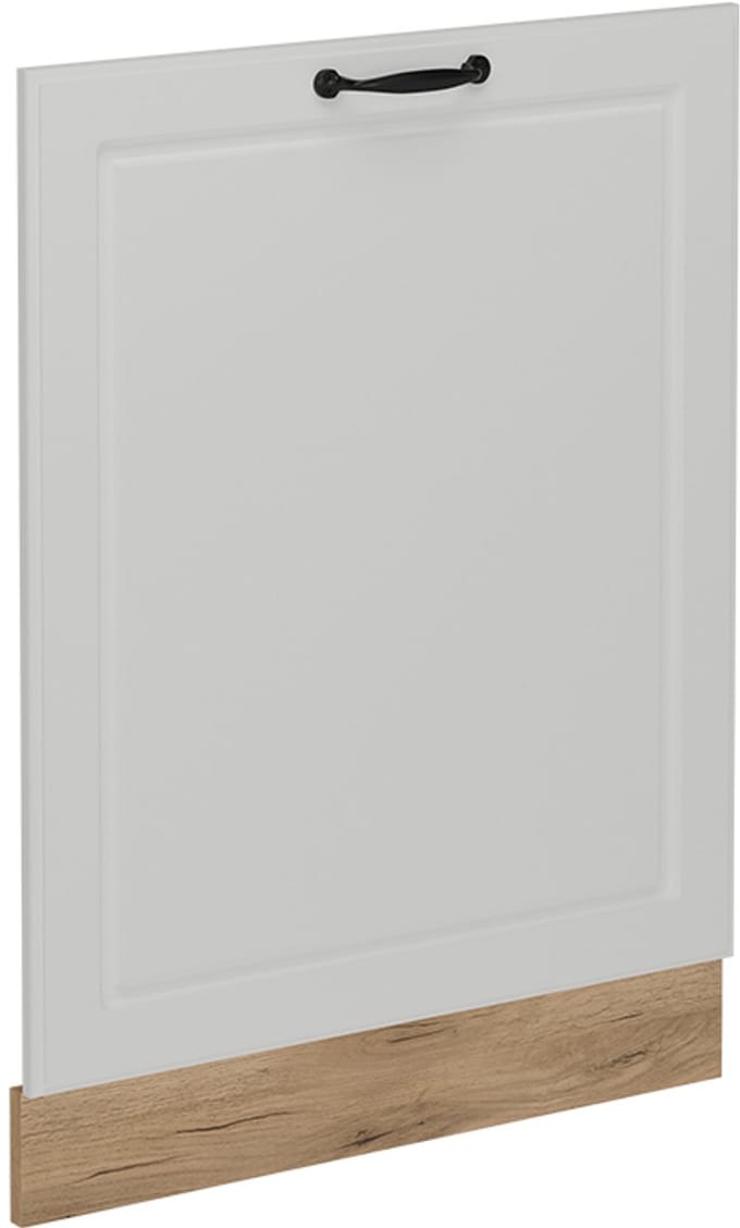 Vicco R-Line Vaatwasserfrontpaneel – 60 cm zonder werkblad Wit Landhuis