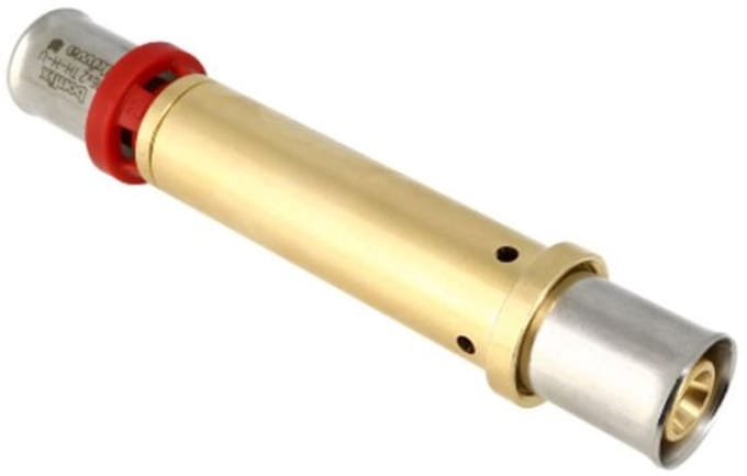 Bonfix alu-pers reparatiekoppeling, 2x pers 26 mm x 26 mm