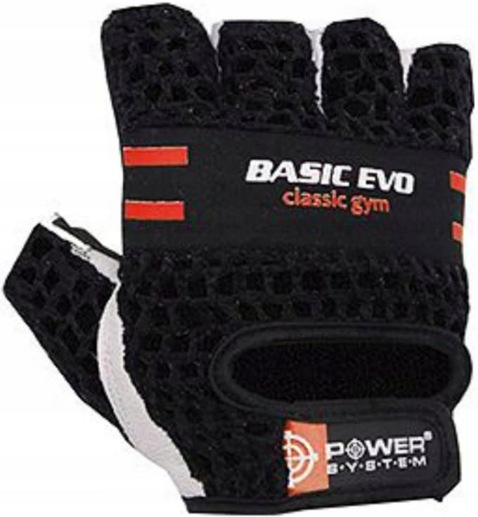 Power-System Basic Evo Rode Fitnesshandschoenen Maat S