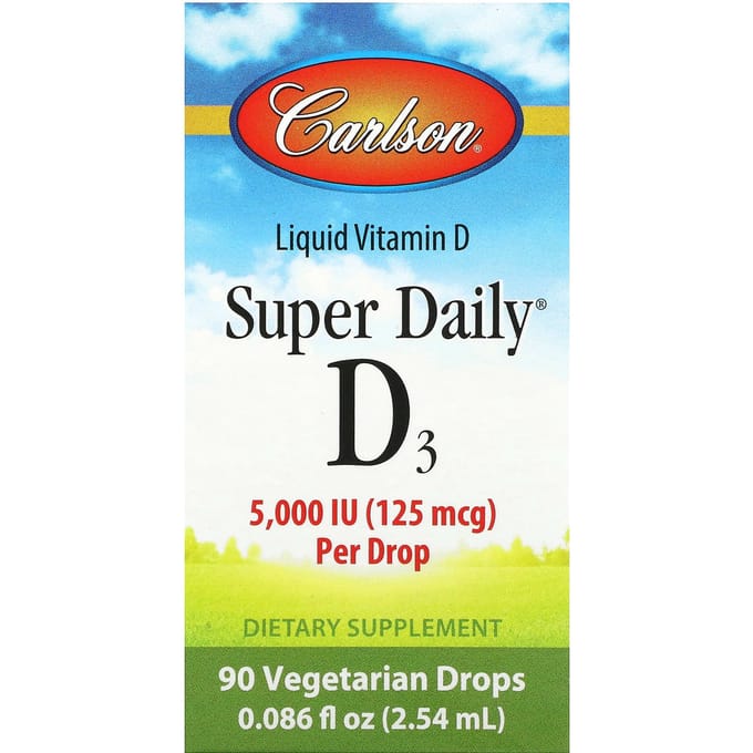 Super Daily®, D3, 125Mcg (5.000 IE), 2.54ml (0,086 vloeistofounce)
