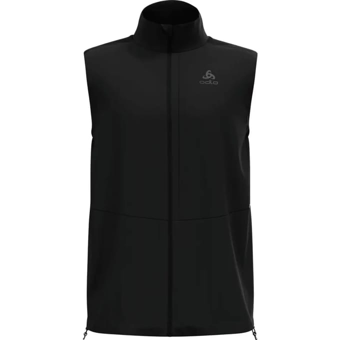 Odlo Zeroweight Warm Hardloopvesten Heren-Zwart