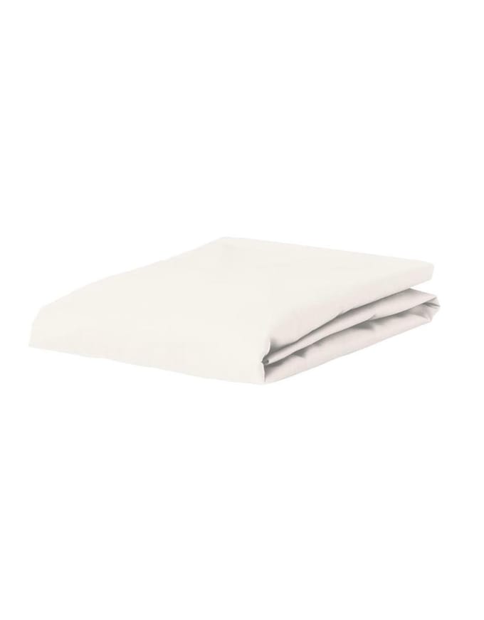 Essenza Premium Percale Hoeslaken Oyster - 160x210 cm