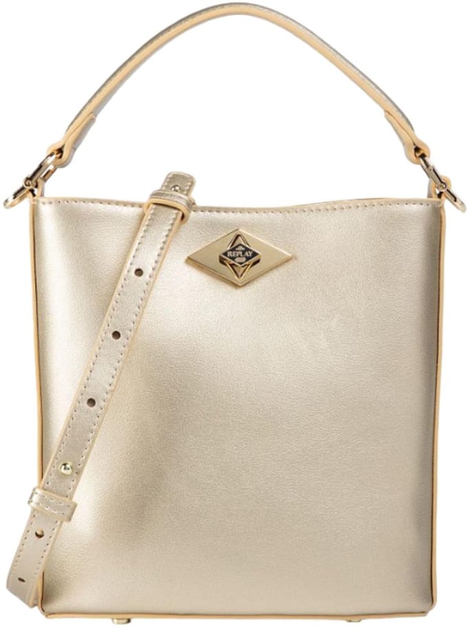 REPLAY handtas schoudertas Handbag Rich Gold goudkleurig