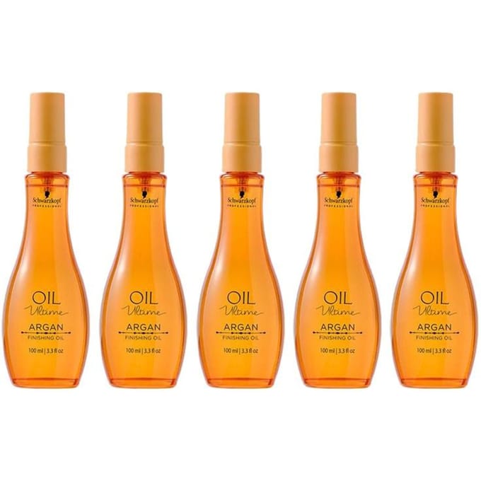 5x Schwarzkopf Oil Ultime Argan Oil 100ml