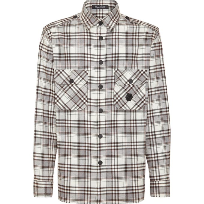 Overhemd Oversize Fit Skull&Bones