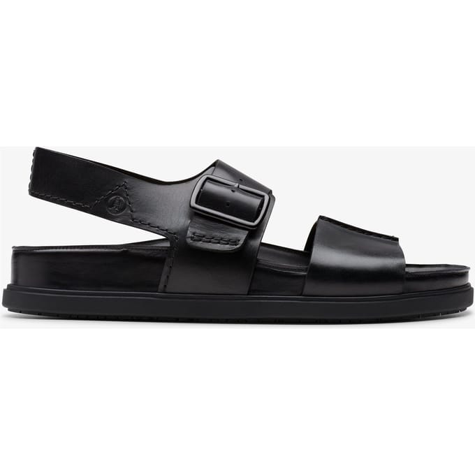 Sandalen met sleehak Clarks Torford Strap