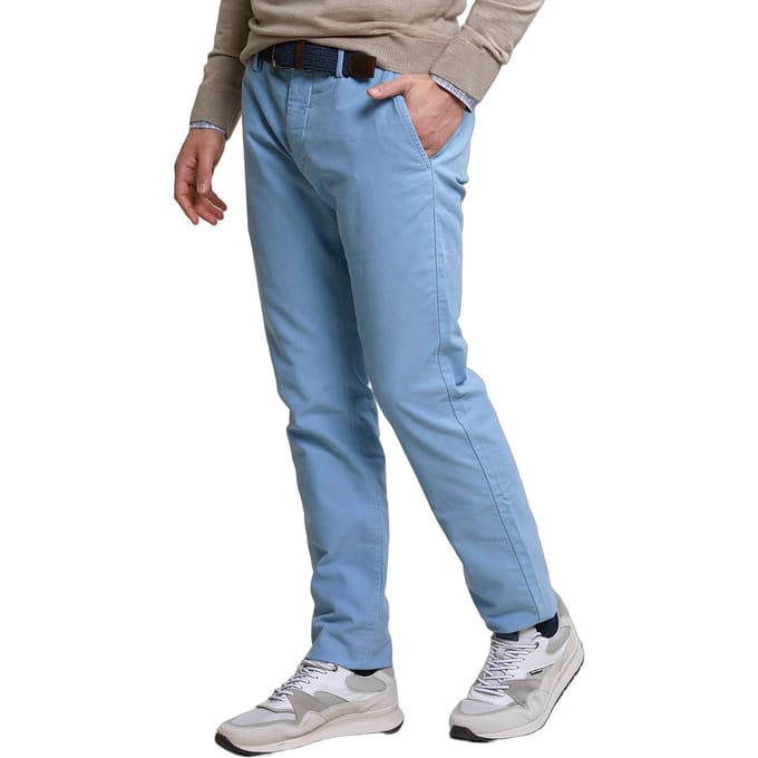 River Woods Slim Fit Basic Chino Pants Stretch Stone Taglia: 46 | Pantaloni chino Outlet | Uomo