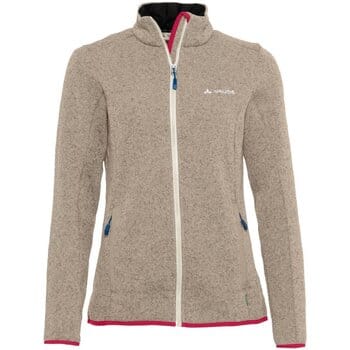Vaude Rienza Iv Fleece Met Volledige Rits Beige 44 Vrouw