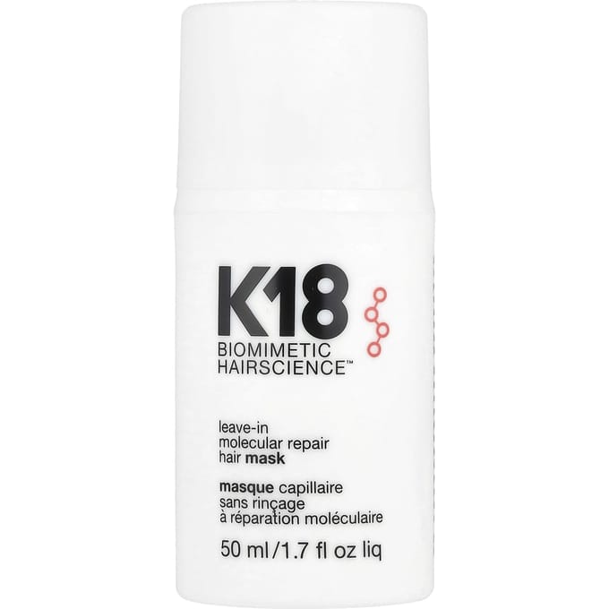 K18, Biomimetic Hairscience™, Leave-In Molecuul Herstel Haarmasker, 50 ml(1.7 fl oz) white