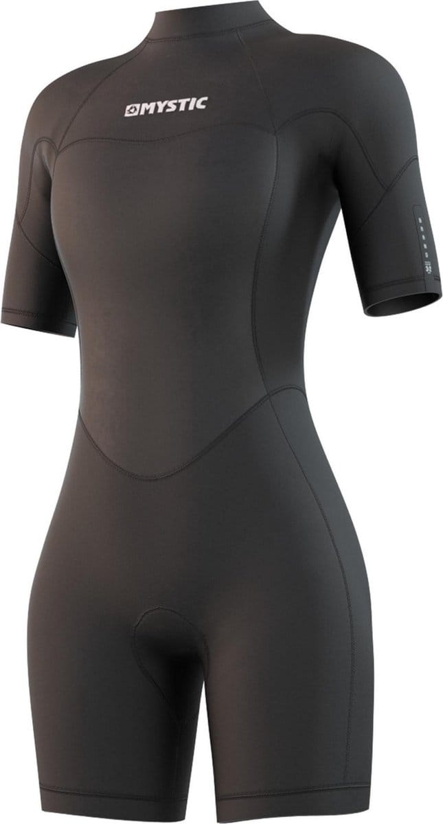 Mystic Brand Shorty 3/2mm Back-Zip Wetsuit Vrouwen - Maat M